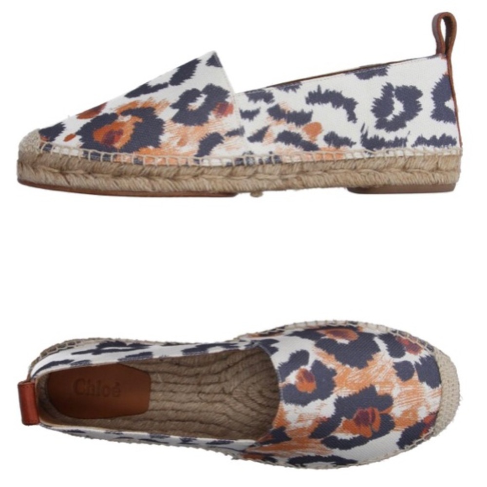 Chloé women’s canvas espadrilles size 6